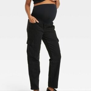 Over Belly 90's Straight MaternityJeans -Isabel Maternity Size 14